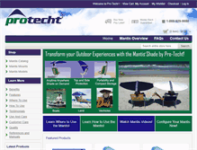 Tablet Screenshot of pro-techt.com